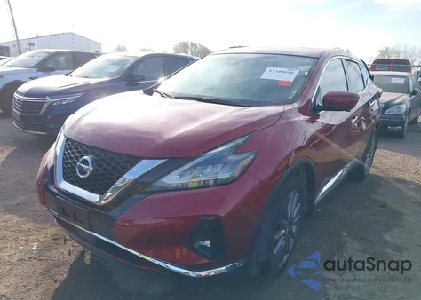 2021 Nissan Murano Sv Intelligent Awd z USA, uszkodzony, nr VIN 5N1AZ2BS2MC142564